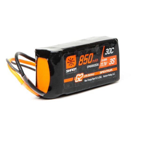 11.1V 850mAh 3S 30C Smart G2 LiPo Battery: IC2 Hot on Sale