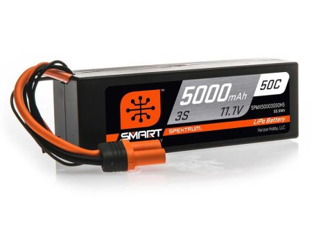 11.1V 5000mAh 3S 50C Smart Hardcase LiPo Battery: IC5 For Cheap