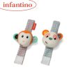 Infantino Wrist Rattles Monkey  Panda Online