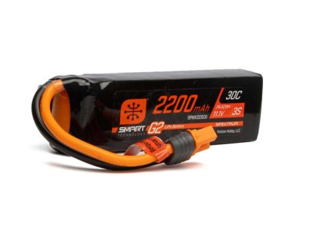 11.1V 2200mAh 3S 30C Smart G2 LiPo Battery: IC3 Cheap