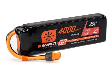 11.1V 4000mAh 3S Smart G2 LiPo Battery 30C: IC3 For Discount