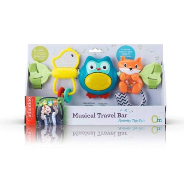 Infantino F216265 Go Gaga Musical Travel Bar Activity Toy (0m+) Online now