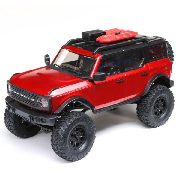 1 24 SCX24 2021 Ford Bronco 4WD Truck Brushed RTR Online Hot Sale