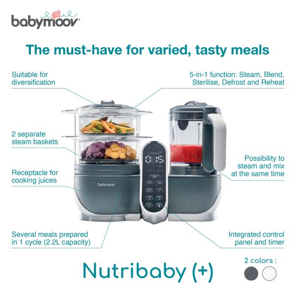 Babymoov Nutribaby+ Baby Food Processor Online Hot Sale