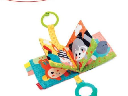 Infantino Link & Squeak Animal Crinkle Book For Sale